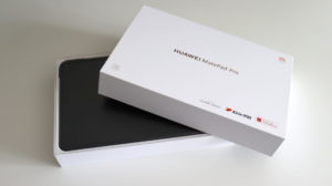 MatePad Pro MRX-W09のパッケージ開梱