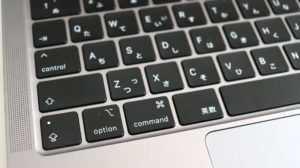 Macbook Proのキーボード