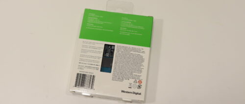 Western Digital WD Green SN350 NVMe SSD WDS100T3G0Cのパッケージ裏面